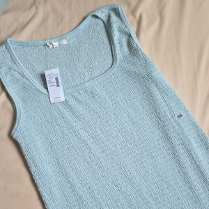 Maurices Aqua Textured Tank Top